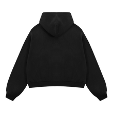 Load image into Gallery viewer, Basketball Cropped Boxy Zip Up Hoodie Unisex 380 GSM Cotton Ideal For Athleisure