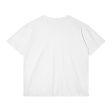 Load image into Gallery viewer, HEAR Streetwear Tee White Cotton T Shirt Classic Fit 180 GSM DTG Print