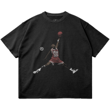 Load image into Gallery viewer, Basketball Garment Dyed Streetwear Tee 260 GSM Cotton T Shirt For Athleisure And Casual Wear