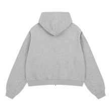 Load image into Gallery viewer, Gauntlet Unisex Zip Up Cropped Boxy Hoodie 380 GSM Sweatshirt For Streetwear And Layering