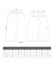 Load image into Gallery viewer, PLEATED TROUSER (PINSTRIPE)
