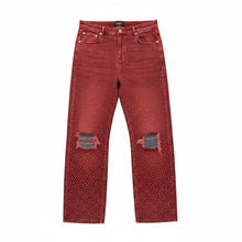 Load image into Gallery viewer, "Capri" Rhinestone Denim
