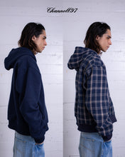 Load image into Gallery viewer, REVERSIBLE HOODIE (FLANNEL)
