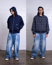 Load image into Gallery viewer, REVERSIBLE HOODIE (FLANNEL)
