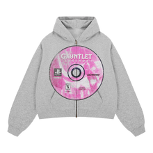 Load image into Gallery viewer, Gauntlet Unisex Zip Up Cropped Boxy Hoodie 380 GSM Sweatshirt For Streetwear And Layering
