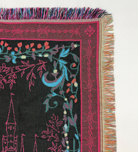 Load image into Gallery viewer, DARK KINGDOM TAPESTRY (PINK)
